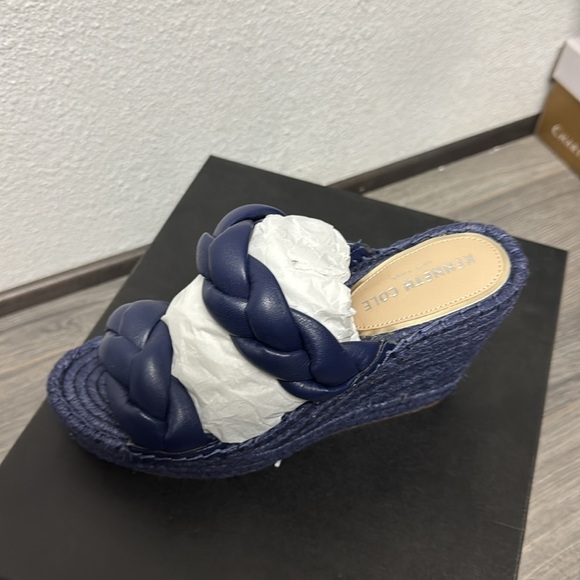 Kenneth Cole Marine Woven Espadrille Sandals - Picture 5 of 6